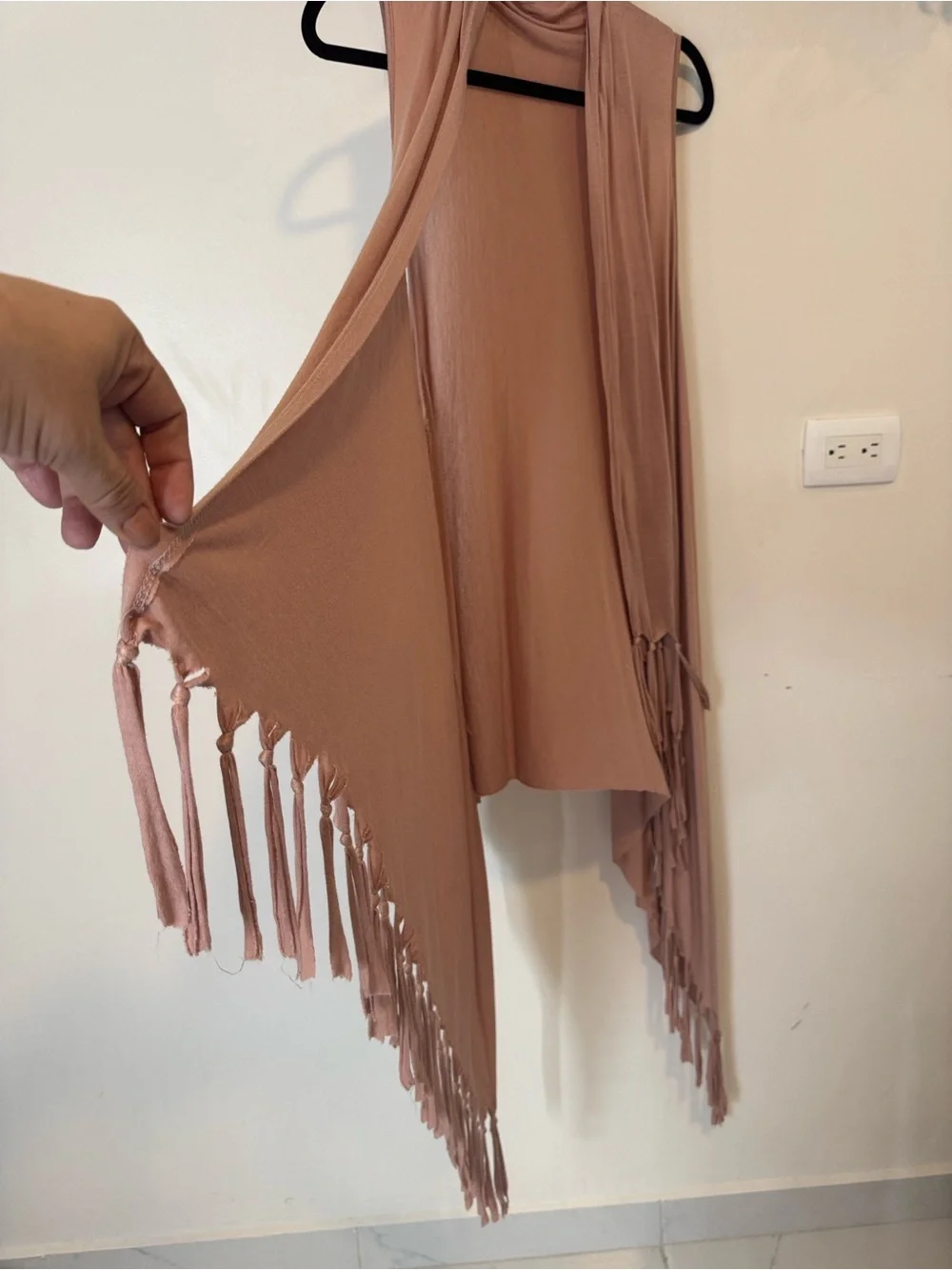 Ellie & Kate Dusty Rose Vest Size XL